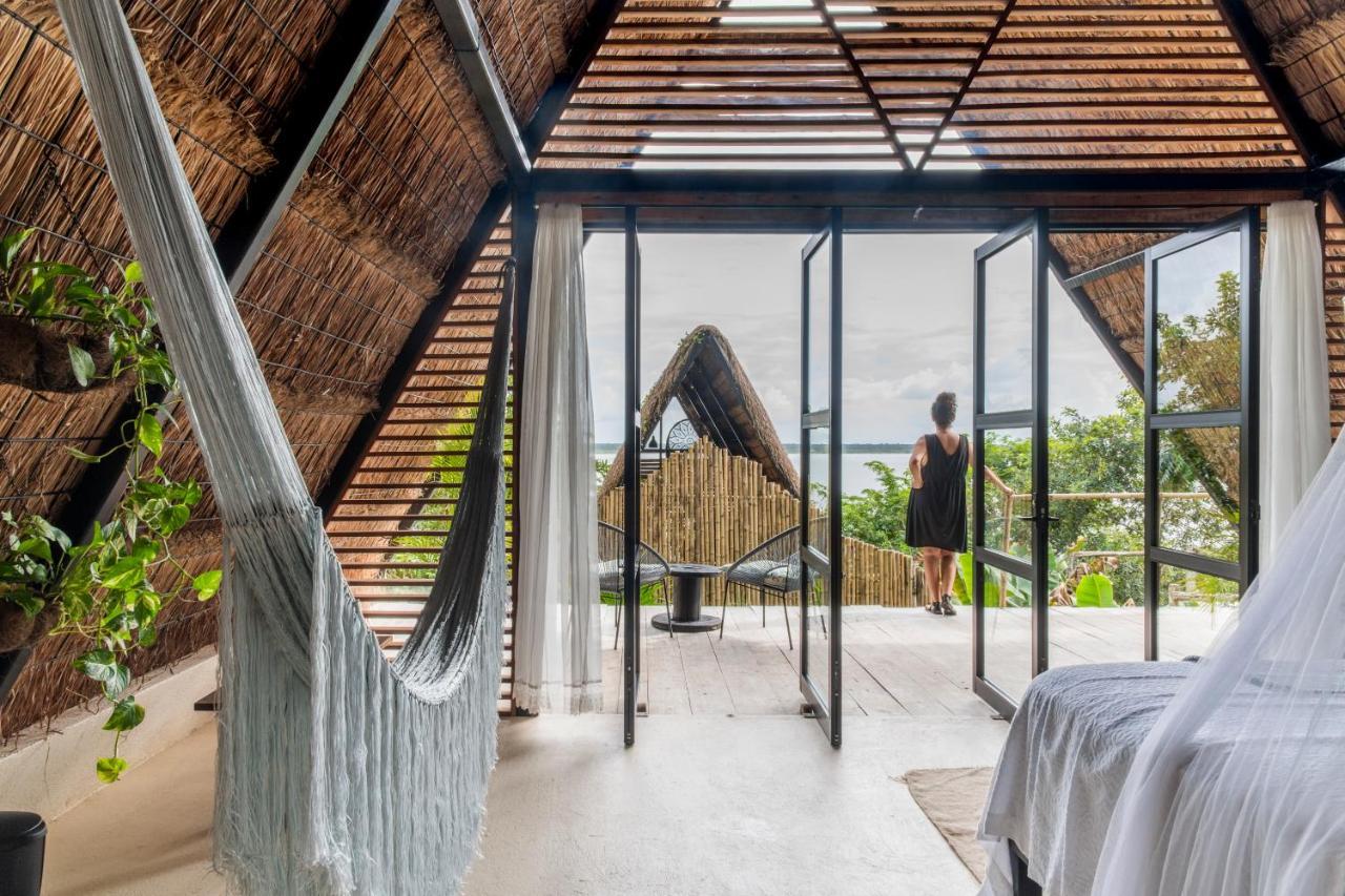 Вилла Azul Nomeolvides Bacalar - Guests Only Экстерьер фото