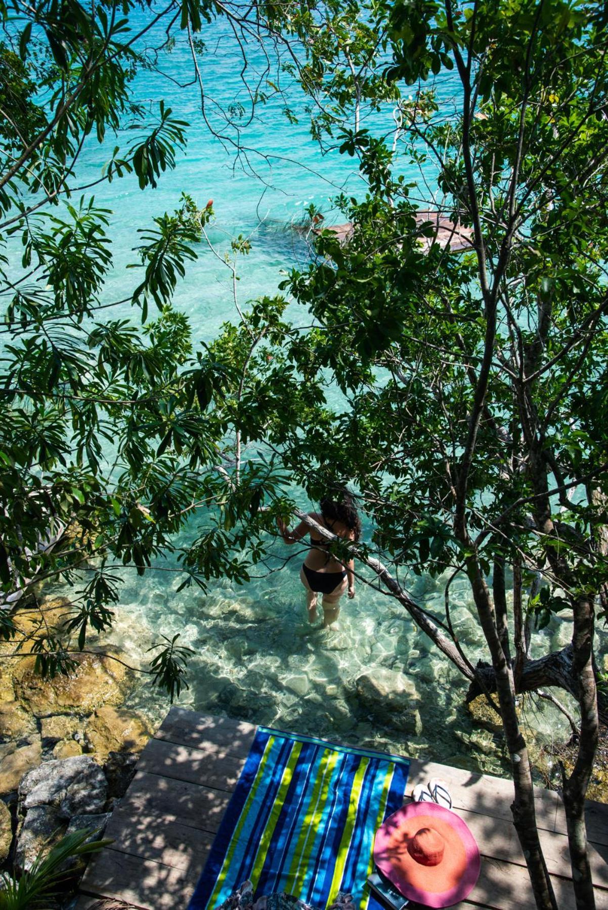 Вилла Azul Nomeolvides Bacalar - Guests Only Экстерьер фото
