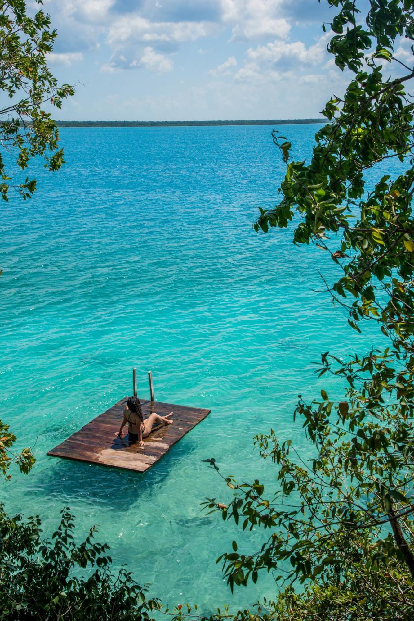 Вилла Azul Nomeolvides Bacalar - Guests Only Экстерьер фото