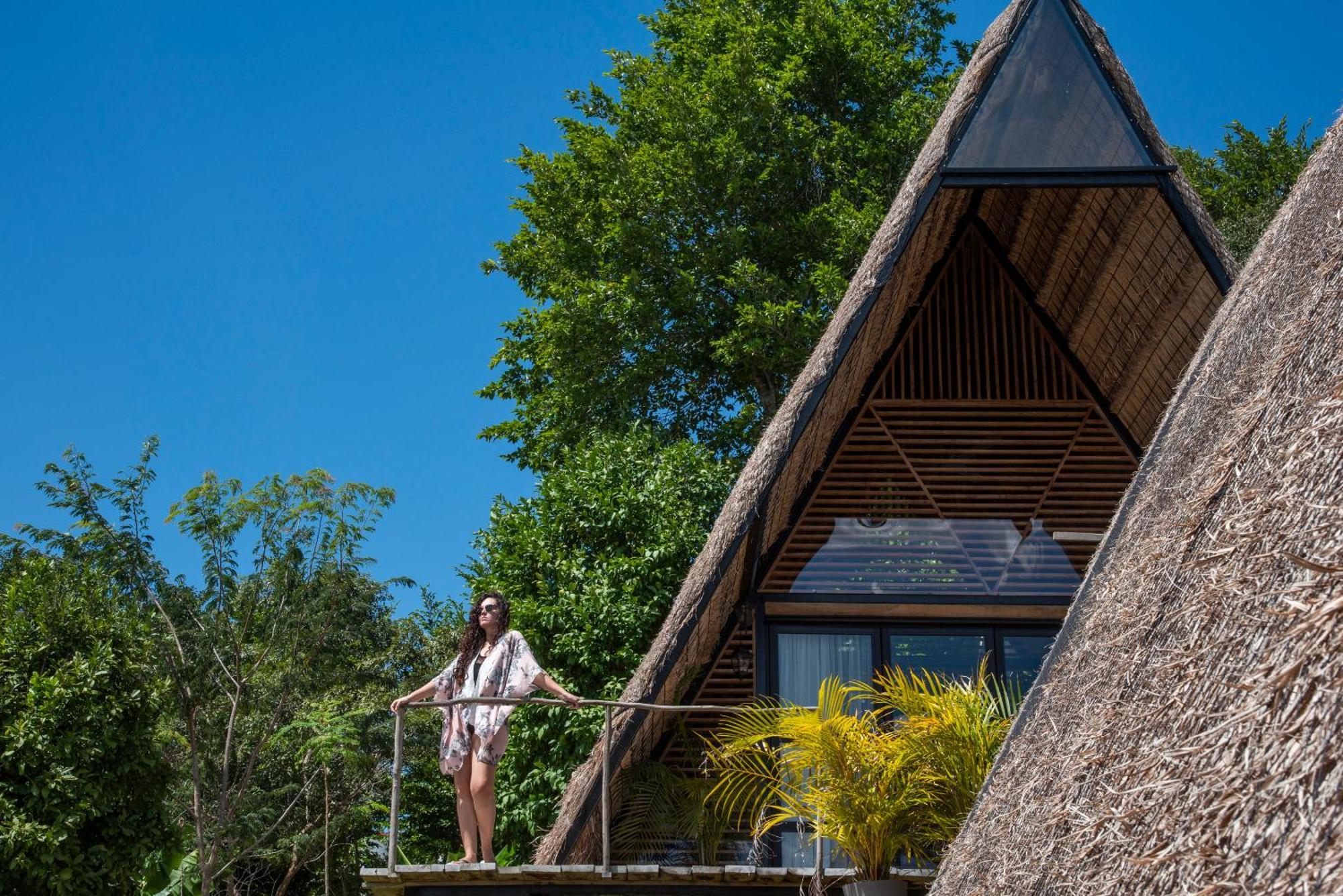 Вилла Azul Nomeolvides Bacalar - Guests Only Экстерьер фото