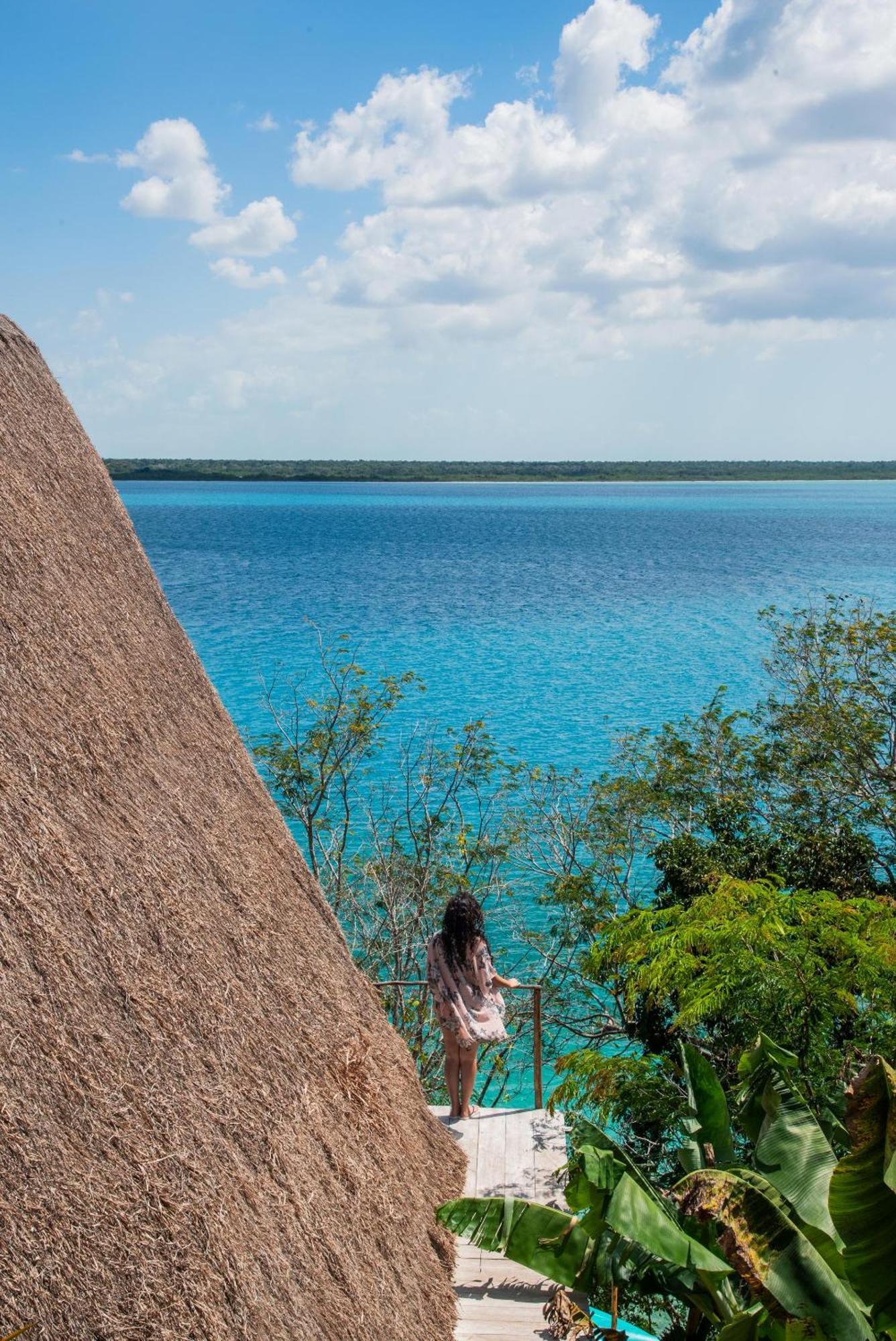 Вилла Azul Nomeolvides Bacalar - Guests Only Экстерьер фото