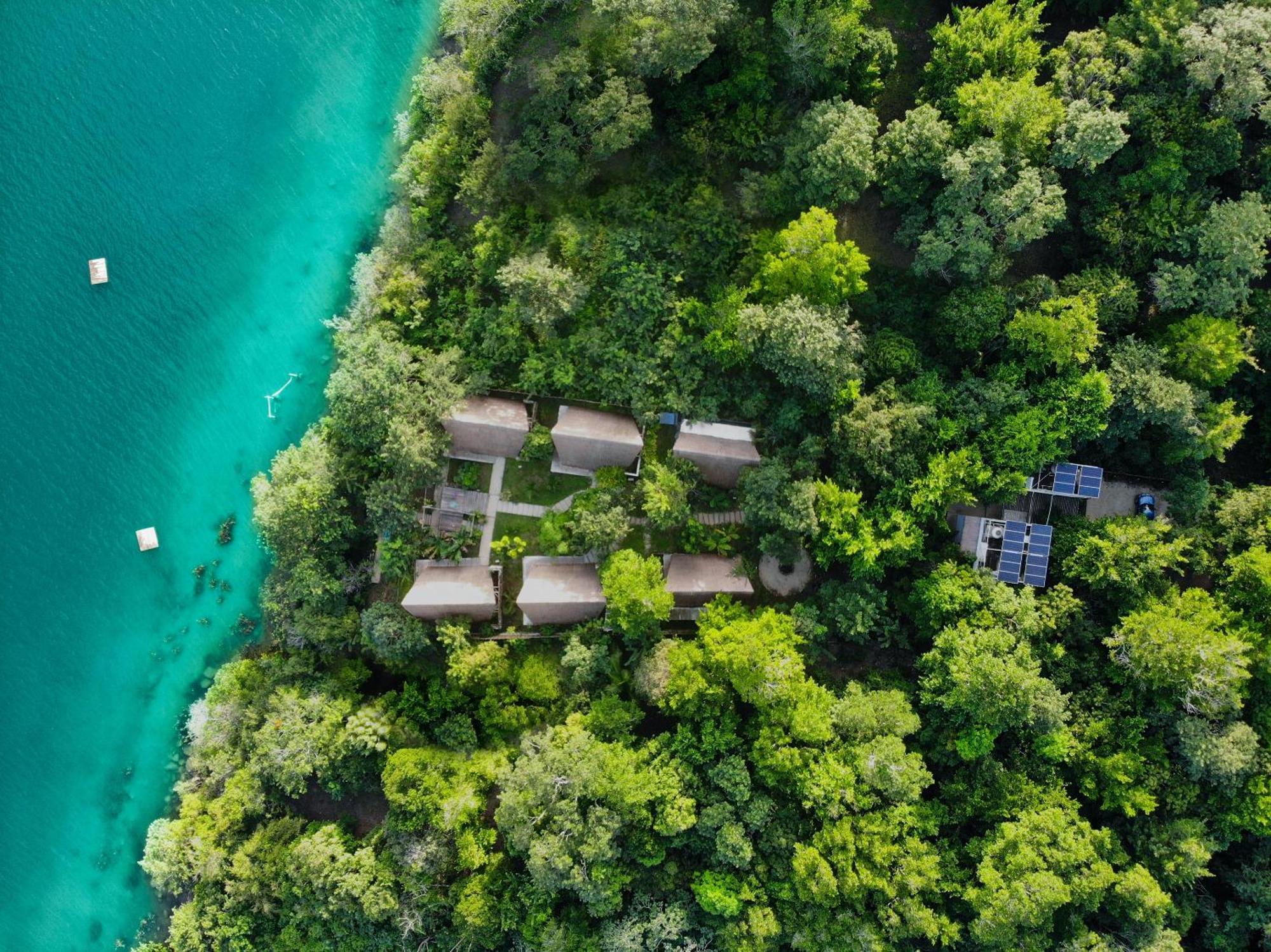 Вилла Azul Nomeolvides Bacalar - Guests Only Экстерьер фото
